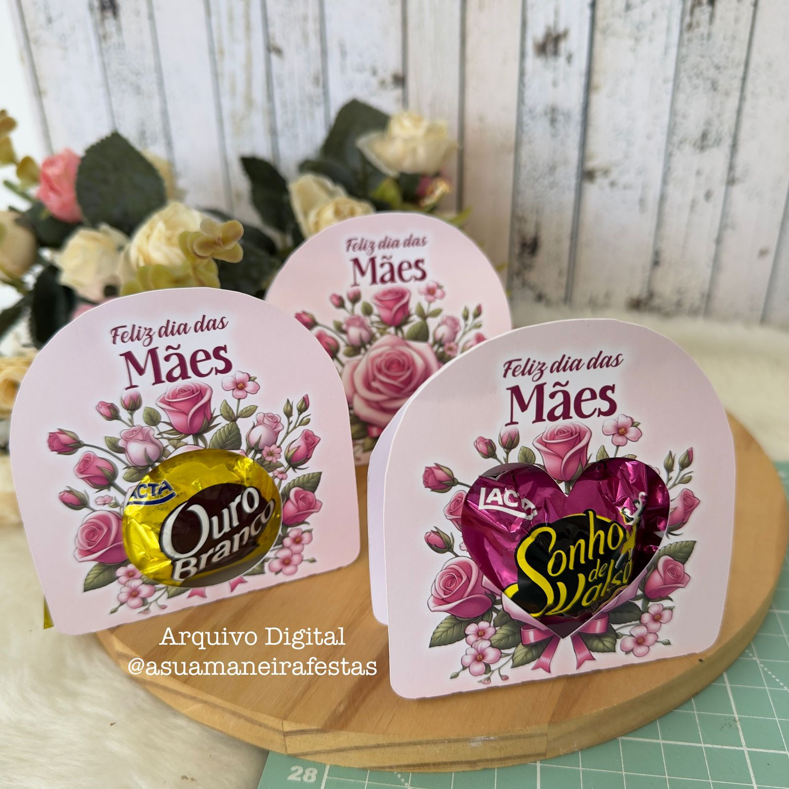 Porta Bombom - (Dia das Mães) - Arquivo Digital