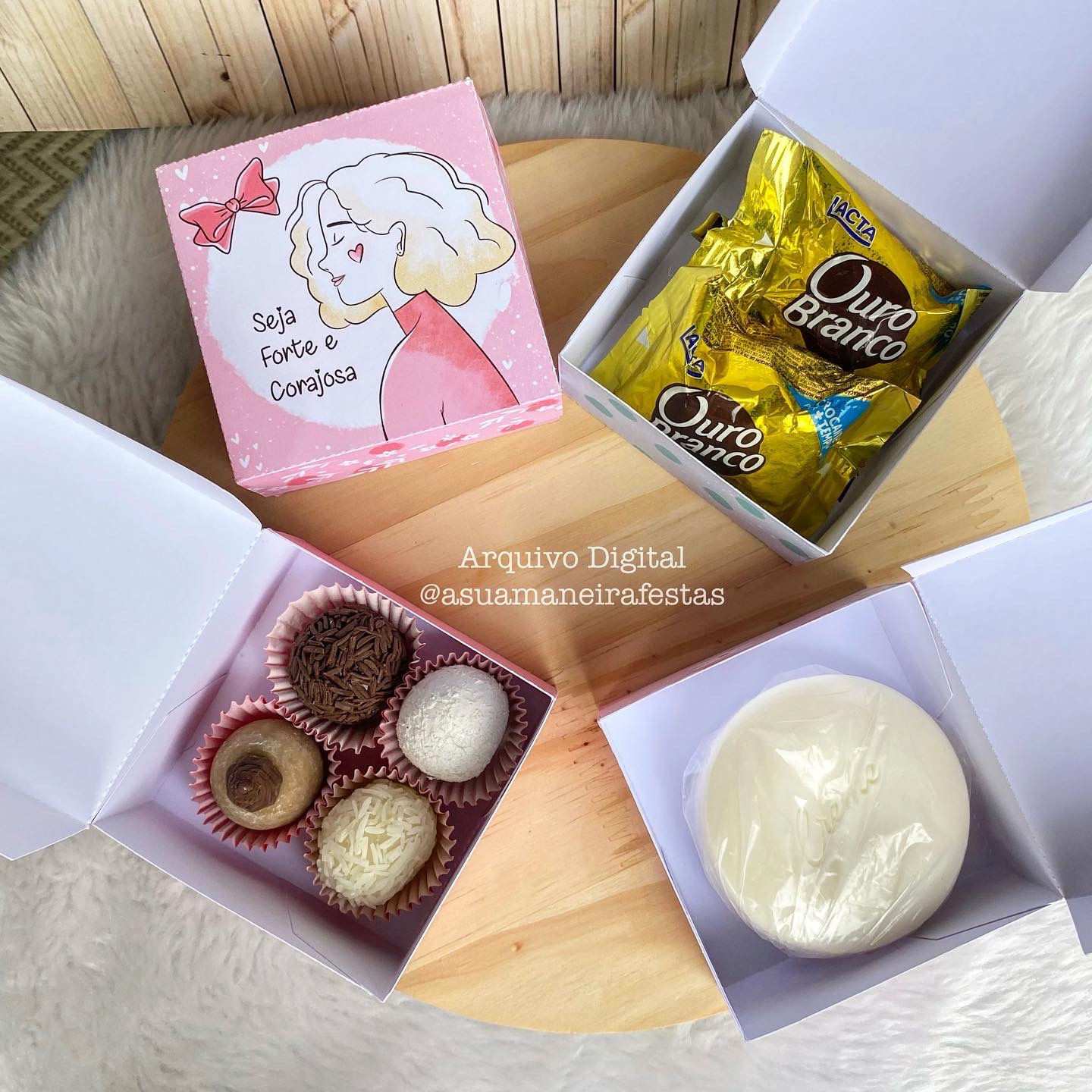 Caixa 4 doces - (Mulheres 2023)  - Arquivo Digital