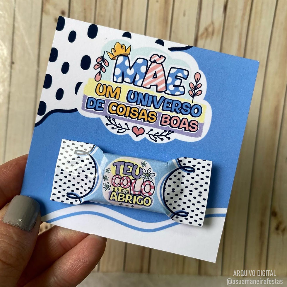 Miniatura: Card Balinhas - (Dia das Mães)