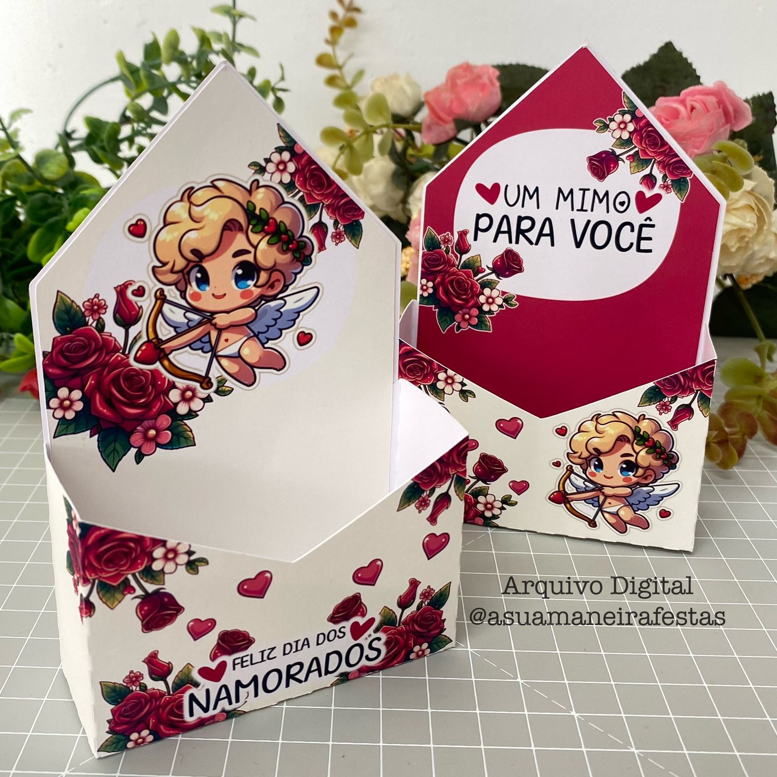 Caixa envelope - Dia dos Namorados (2024) - Arquivo Digital