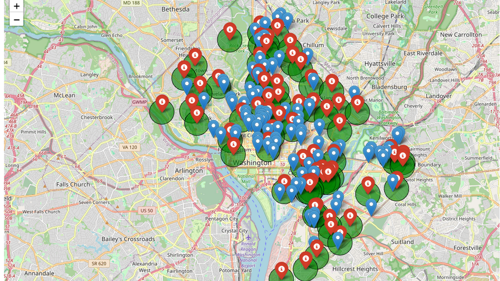 Locational Model District of Columbia