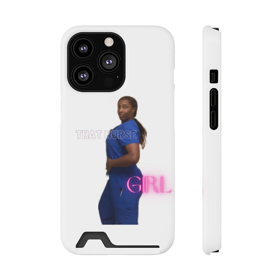 Thumbnail: That Nurse Girl Phone Case With Card Holder