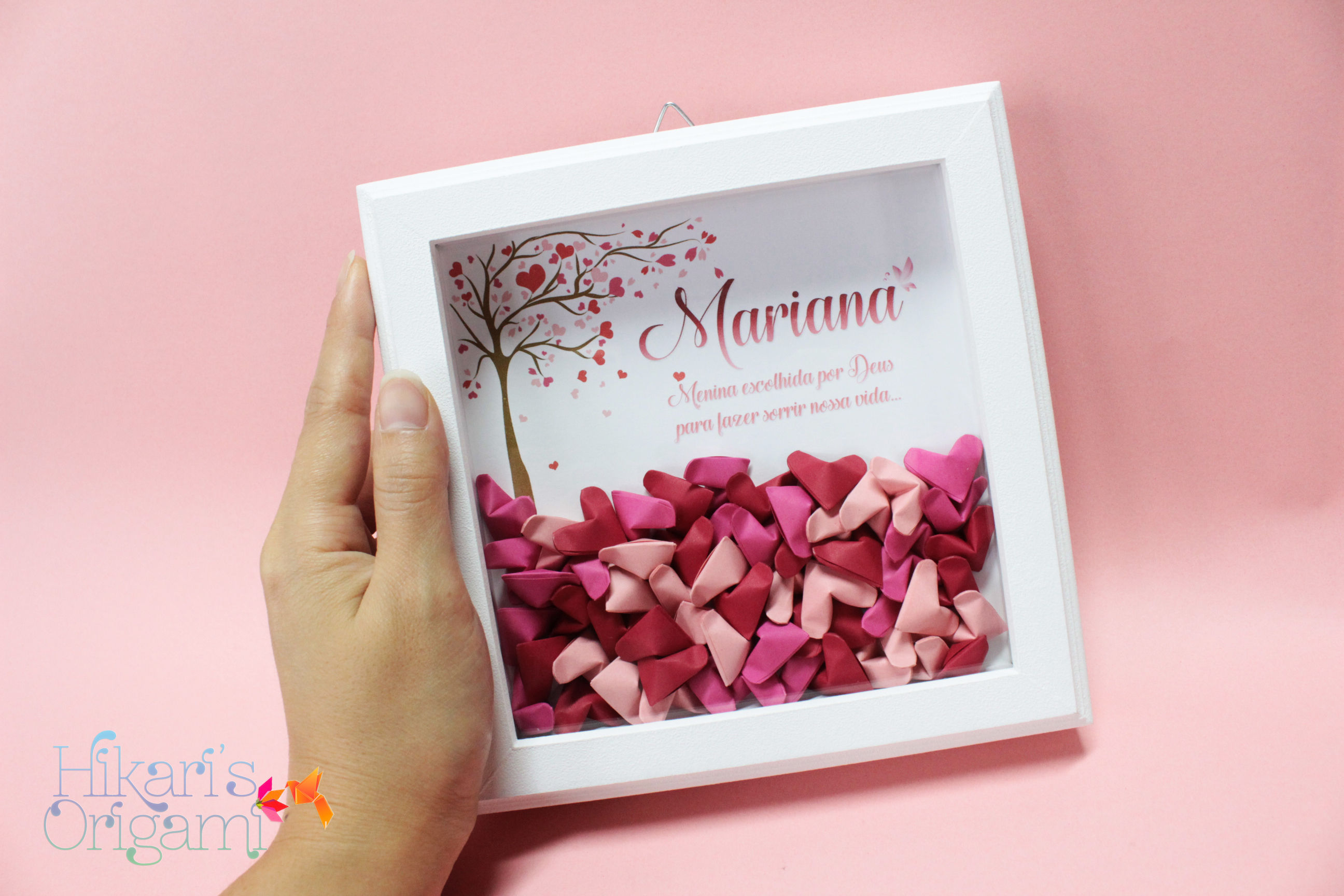 Quadro porta maternidade (P) - Coração