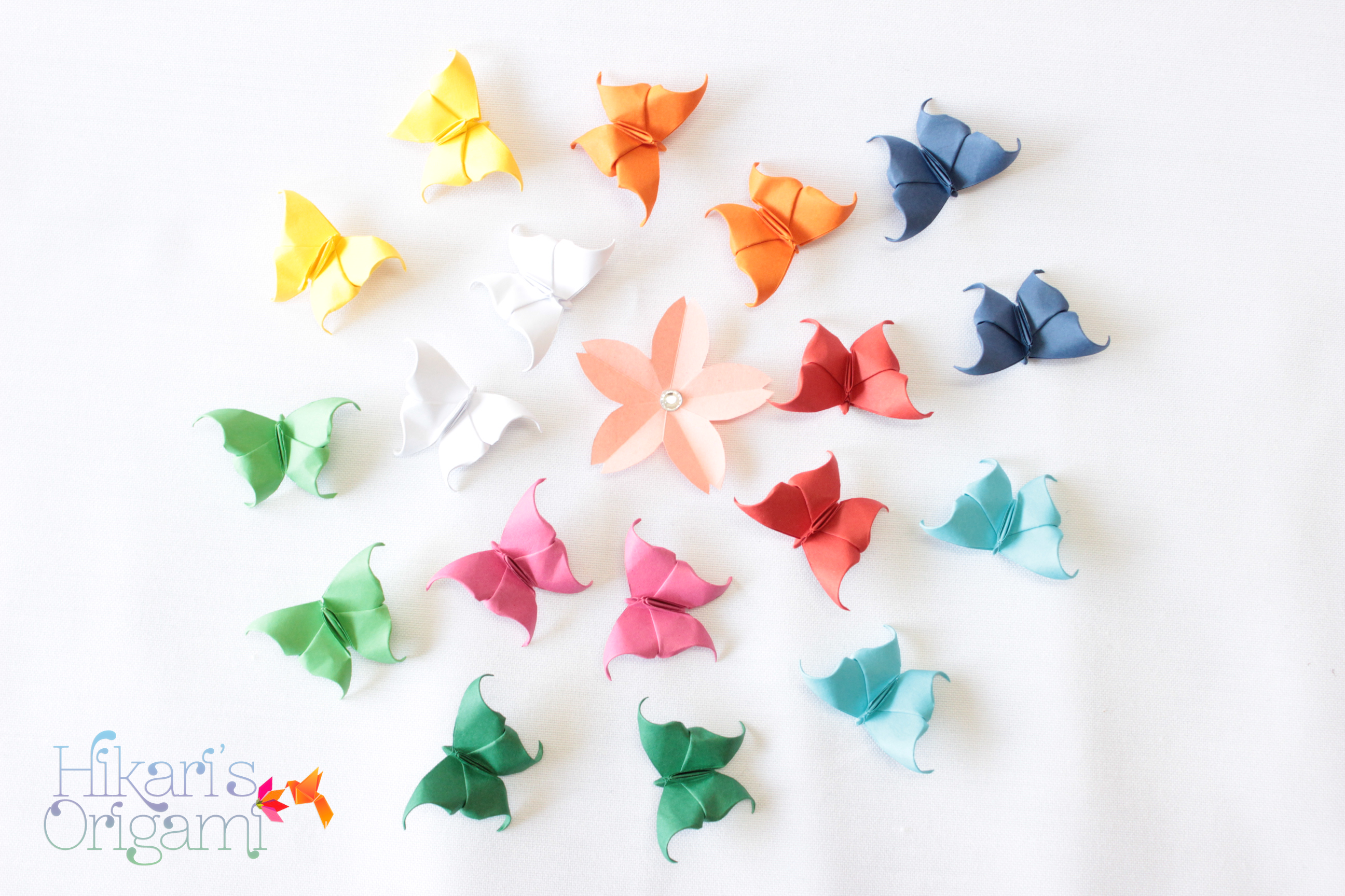 Borboletas II ~ nº 5 - Pacote com 25 unidades