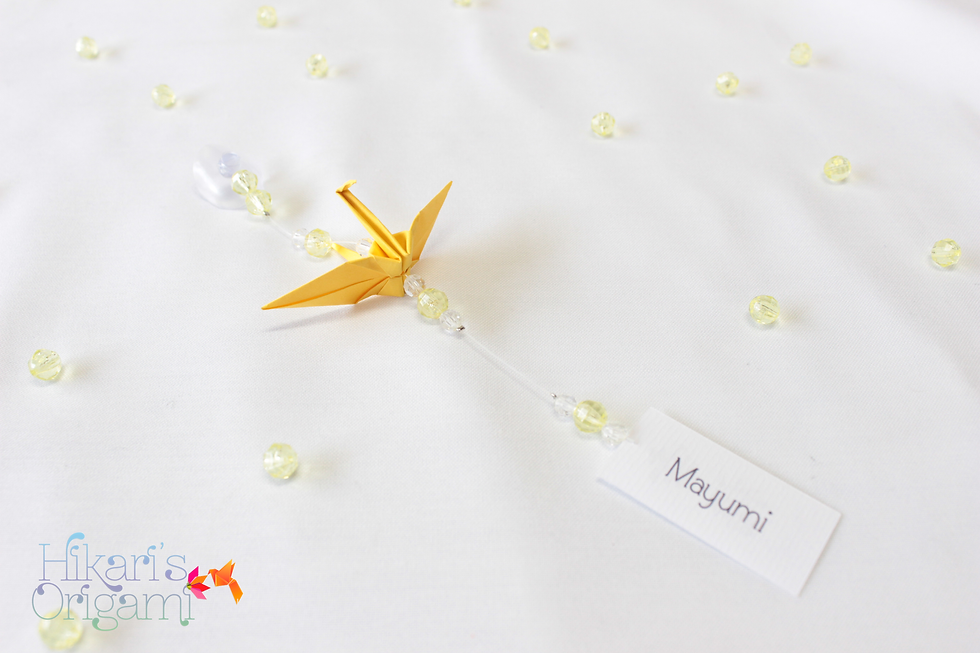 Thumbnail: Mini móbile de tsuru Delicate - Aniversário