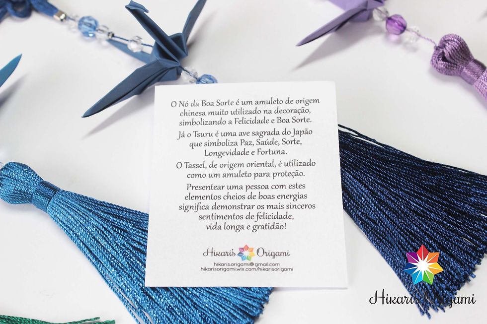 Thumbnail: Mini móbile de tsuru Mystic - Brinde corporativo