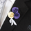 Thumbnail: Boutonnière IV - Flor espiral de lapela