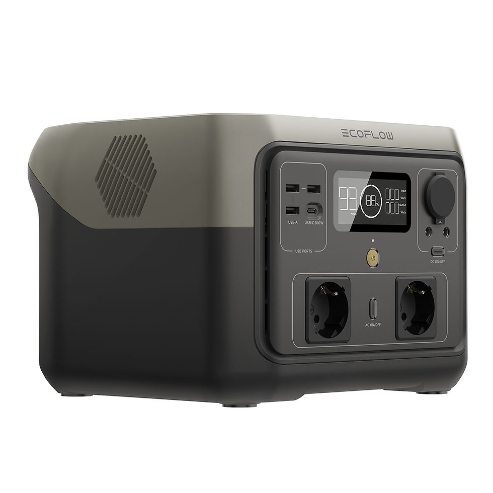 Прев'ю: Зарядна станція EcoFlow RIVER 2 Max (512 Вт · год) - Switzerland Version