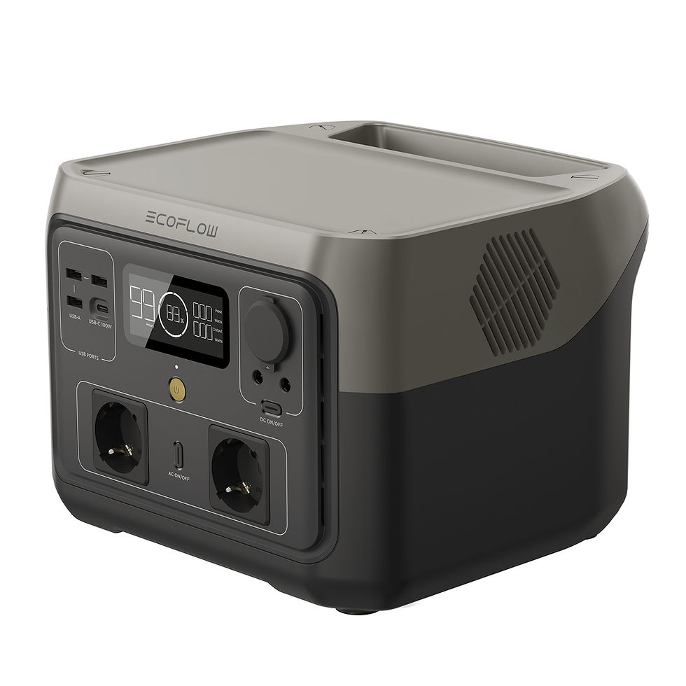 Прев'ю: Зарядна станція EcoFlow RIVER 2 Max (512 Вт · год) - Switzerland Version