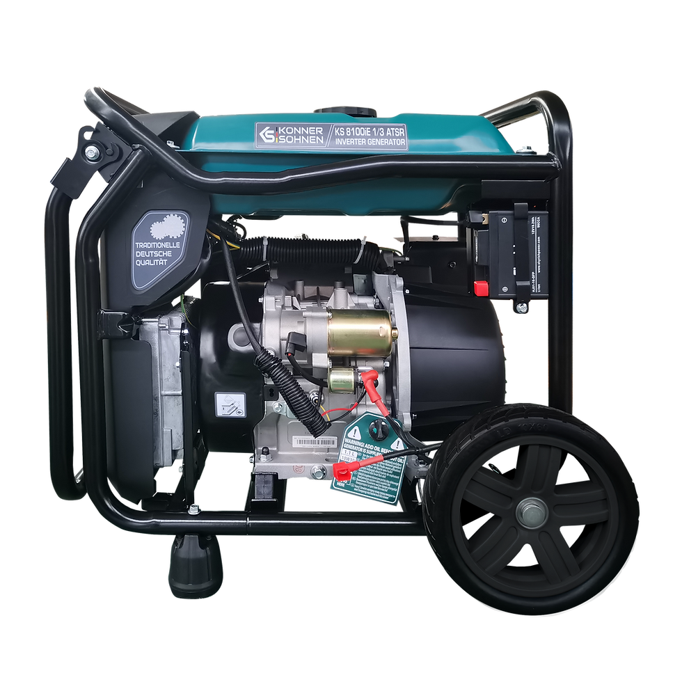 Прев'ю: Інверторний генератор KS 8100iE 1/3 ATSR