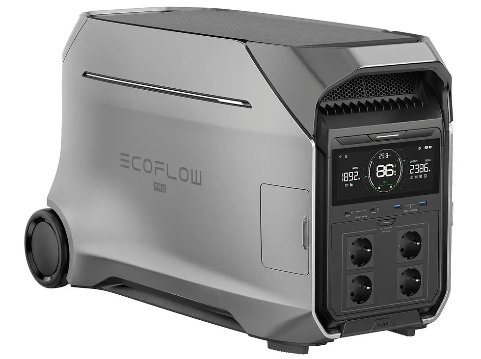 Прев'ю: Зарядна станція EcoFlow DELTA Pro 3 - міжнародна версія