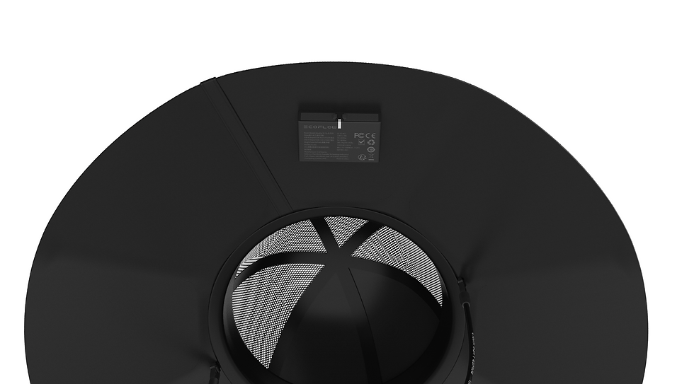 Прев'ю: Сонячний капелюх EcoFlow Solar Hat 12W - Чорна
