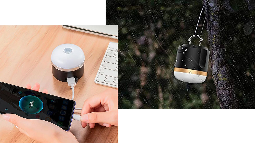 Прев'ю: Кемпінговий ліхтар (ліхтарик лампа) EcoFlow Camping Light (SCLI-B)