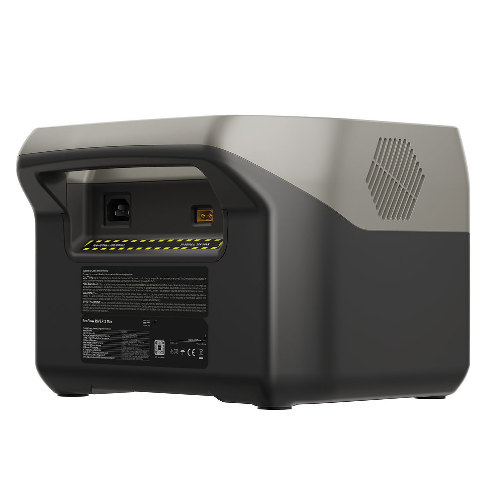 Прев'ю: Зарядна станція EcoFlow RIVER 2 Max (512 Вт · год) - Switzerland Version