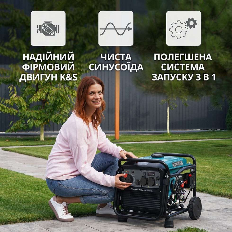 Прев'ю: Інверторний генератор KS 4100iE
