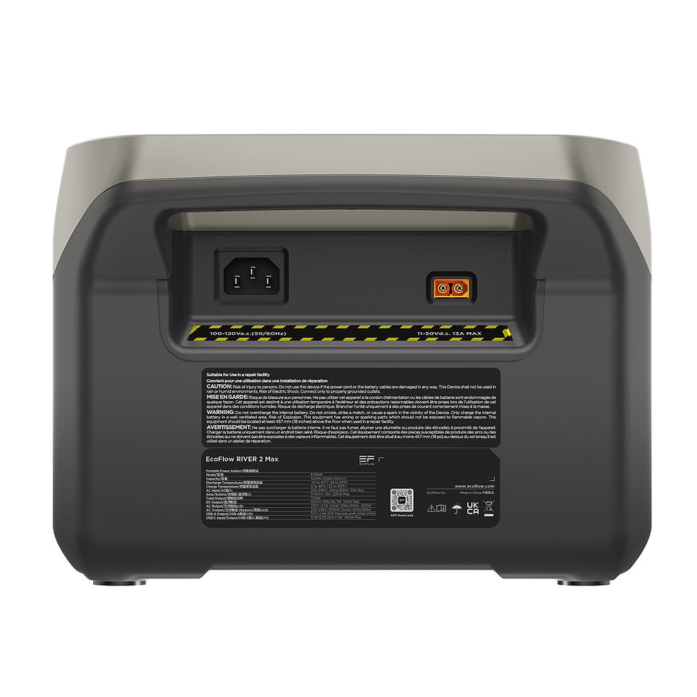 Прев'ю: Зарядна станція EcoFlow RIVER 2 Max (512 Вт · год) - Switzerland Version