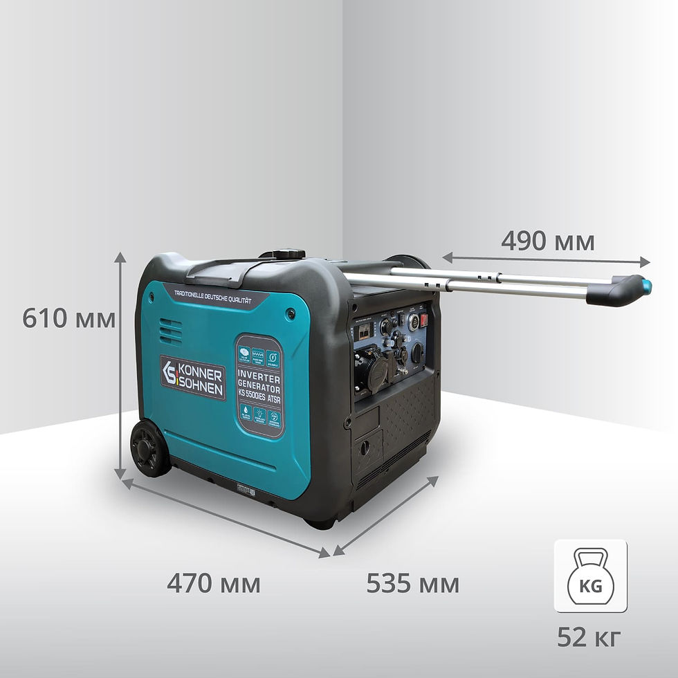Прев'ю: Інверторний генератор KS 5500iES ATSR
