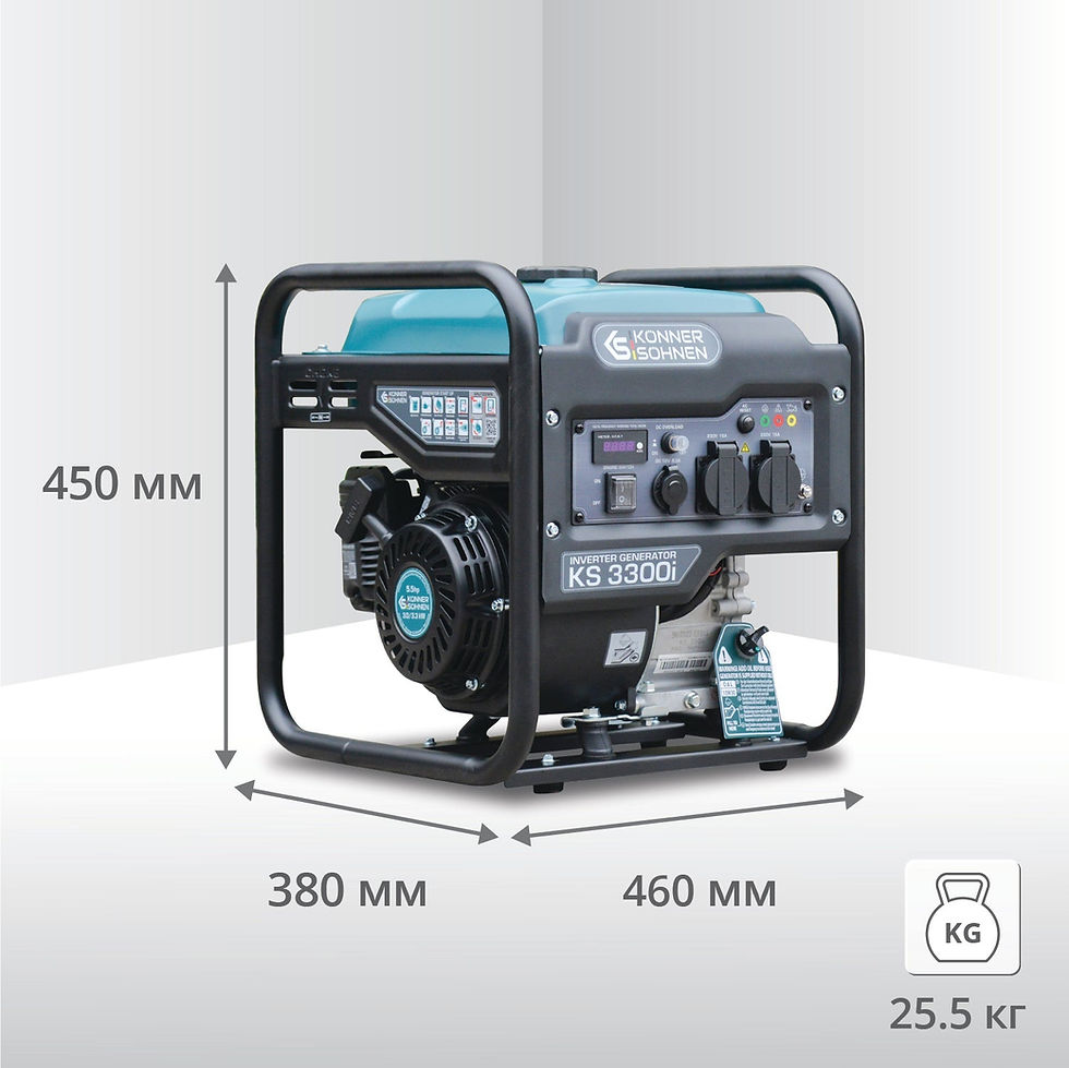 Прев'ю: Інверторний генератор KS 3300i