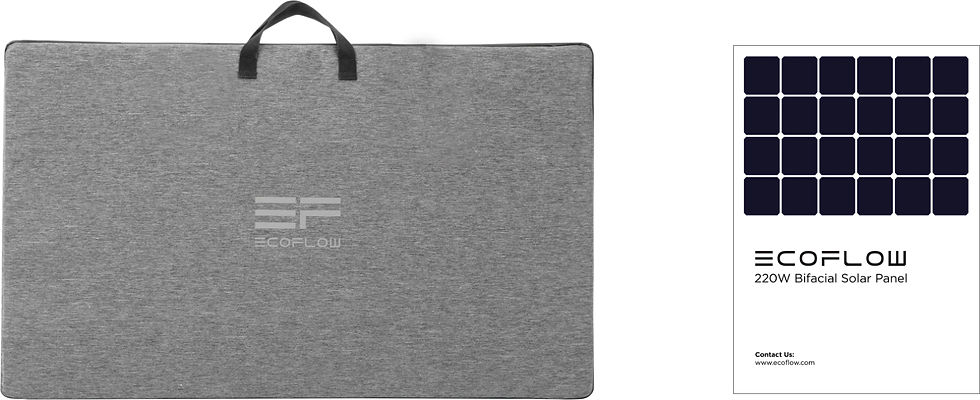 Прев'ю: Сонячна панель EcoFlow 220W Solar Panel