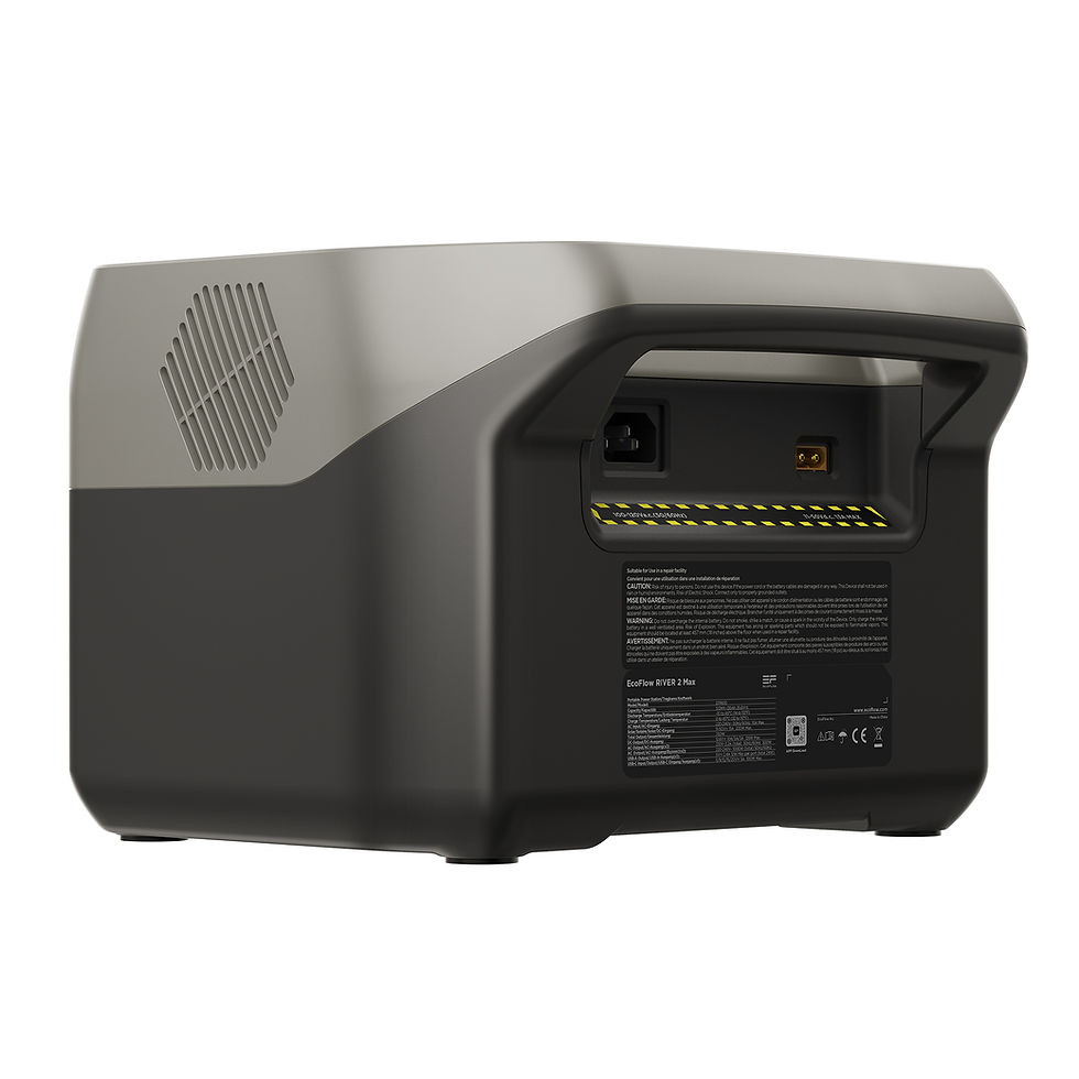 Прев'ю: Зарядна станція EcoFlow RIVER 2 Max (512 Вт · год) - Switzerland Version