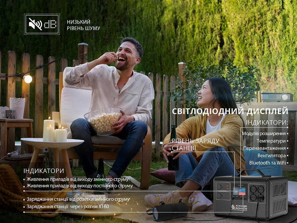Прев'ю: Портативна зарядна станція KS 2400PS