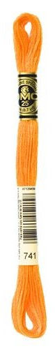 Thumbnail: Numbers 0733 to 0753   DMC Stranded Cotton