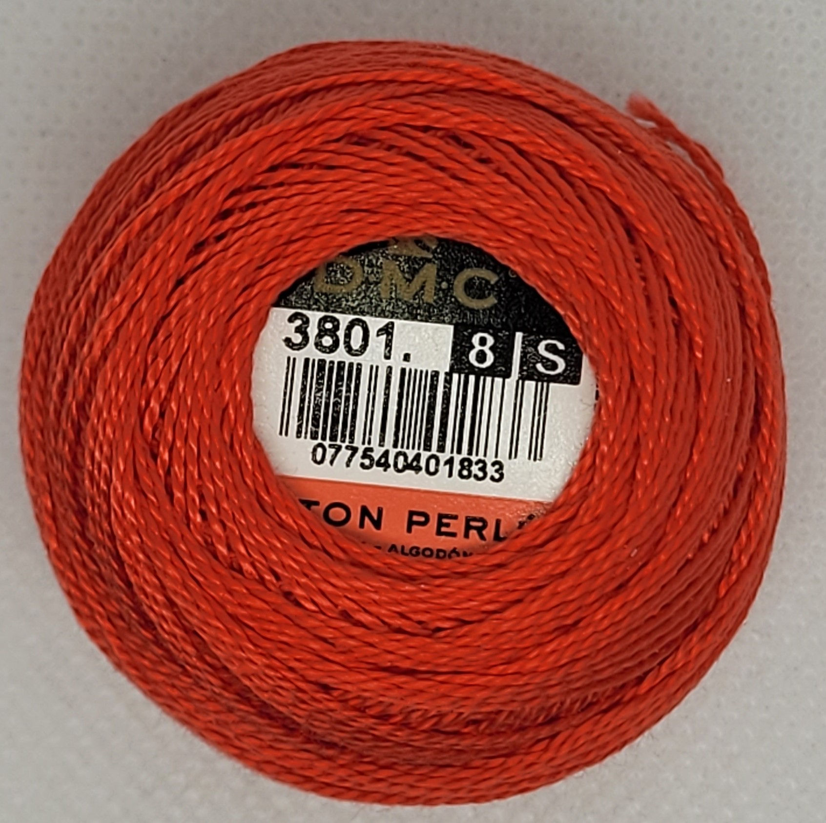 3801 DMC Pearl 8 10g 80 Mtr Balls