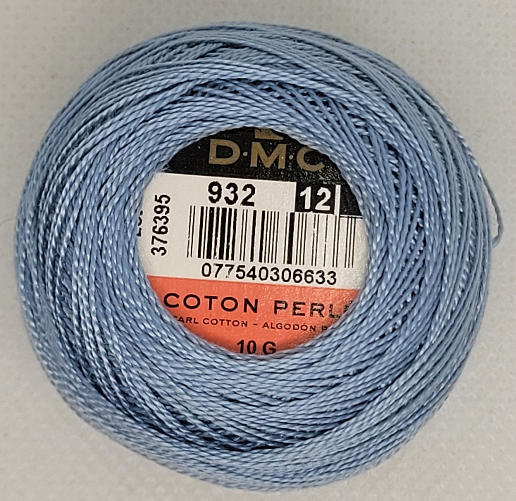 0932 DMC Pearl 12 10g 120 Mtr Balls