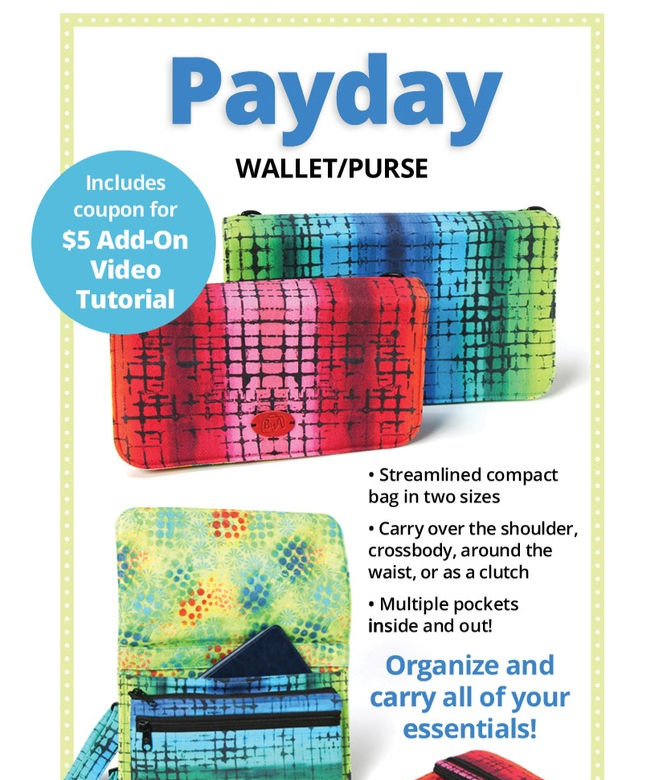 By annie Pattern Payday - Wallet/Purse