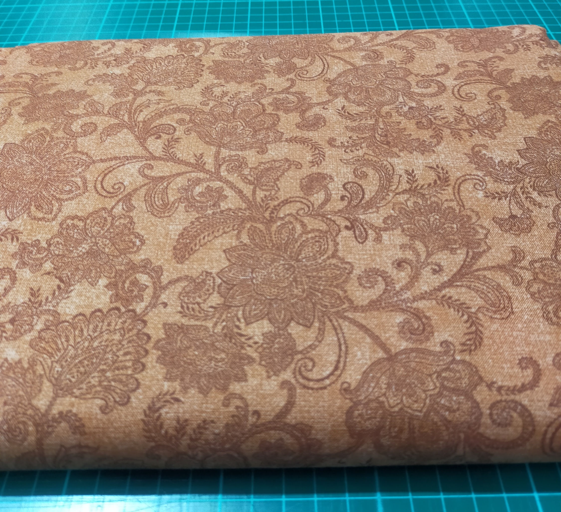 10216-88  Accent on Sunflowers  Brown