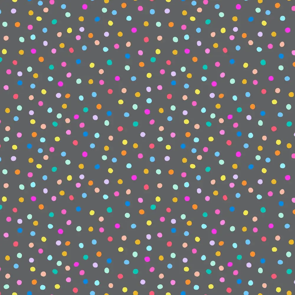 92090-95 Dewfall - Pompoms - Gray Multi -Figo Basic