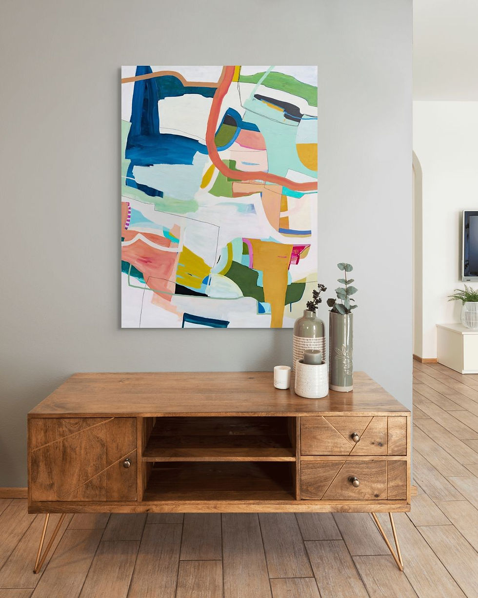 Thumbnail: Siren Song - 48" x 36"