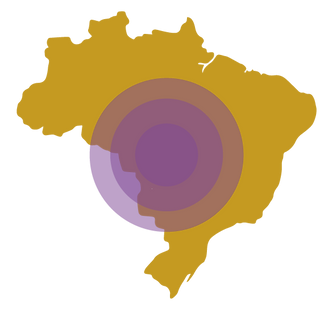 mapa ilustrativo do brasil