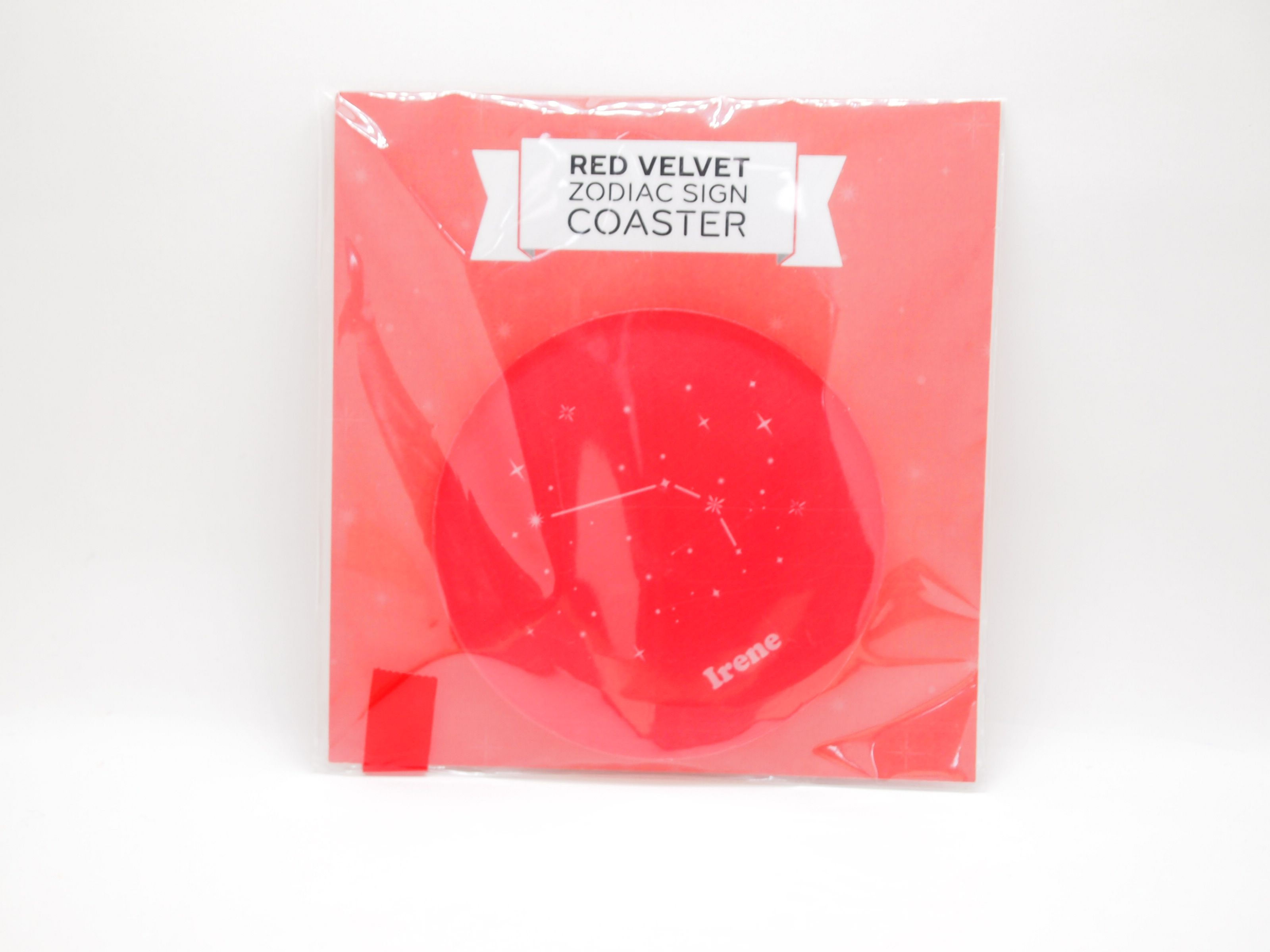Red Velvet Zodiac Sign Coaster