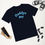 Miniatura: blaues T-Shirt, Vorderseite bedruckt