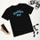 Miniatura: schwarzes T-Shirt, Vorderseite bedruckt