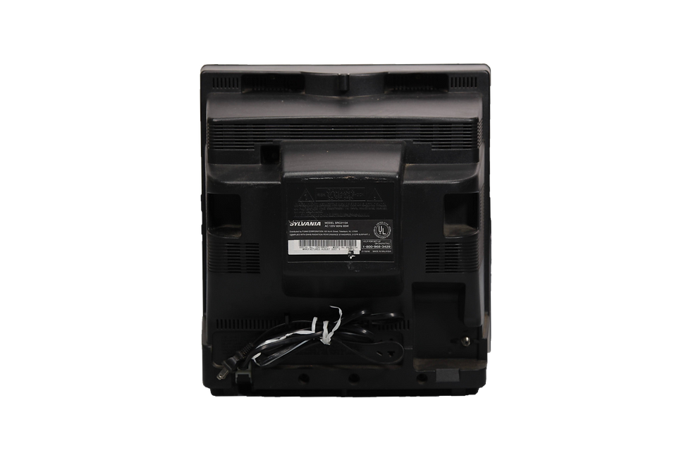 Thumbnail: Sylvania SRC21134 Black Color Vintage TV Retro Television 1990's 2000's NYC Tristate Area Prop Rental