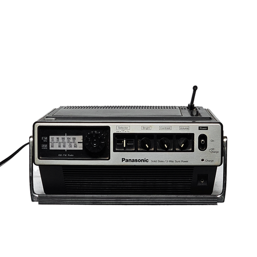 Panasonic TY-173P Pop Up Portable TV | mediapollution