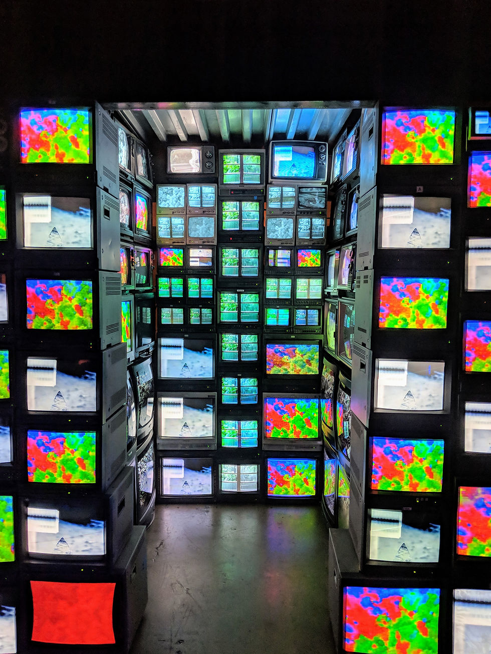 Vintage CRT TV Wall Rental