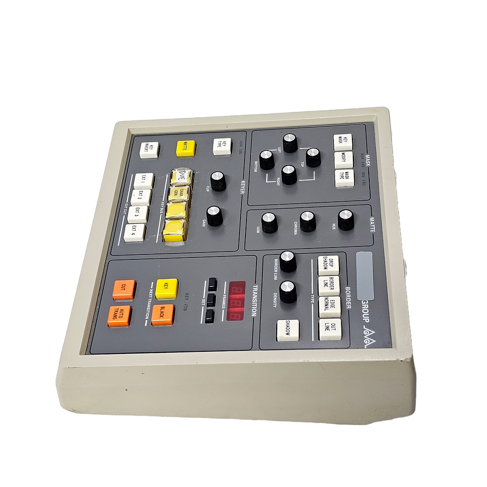 Thumbnail: Grass Valley Group Video Mixer Switcher Retro Vintage 1980's Rental Prop