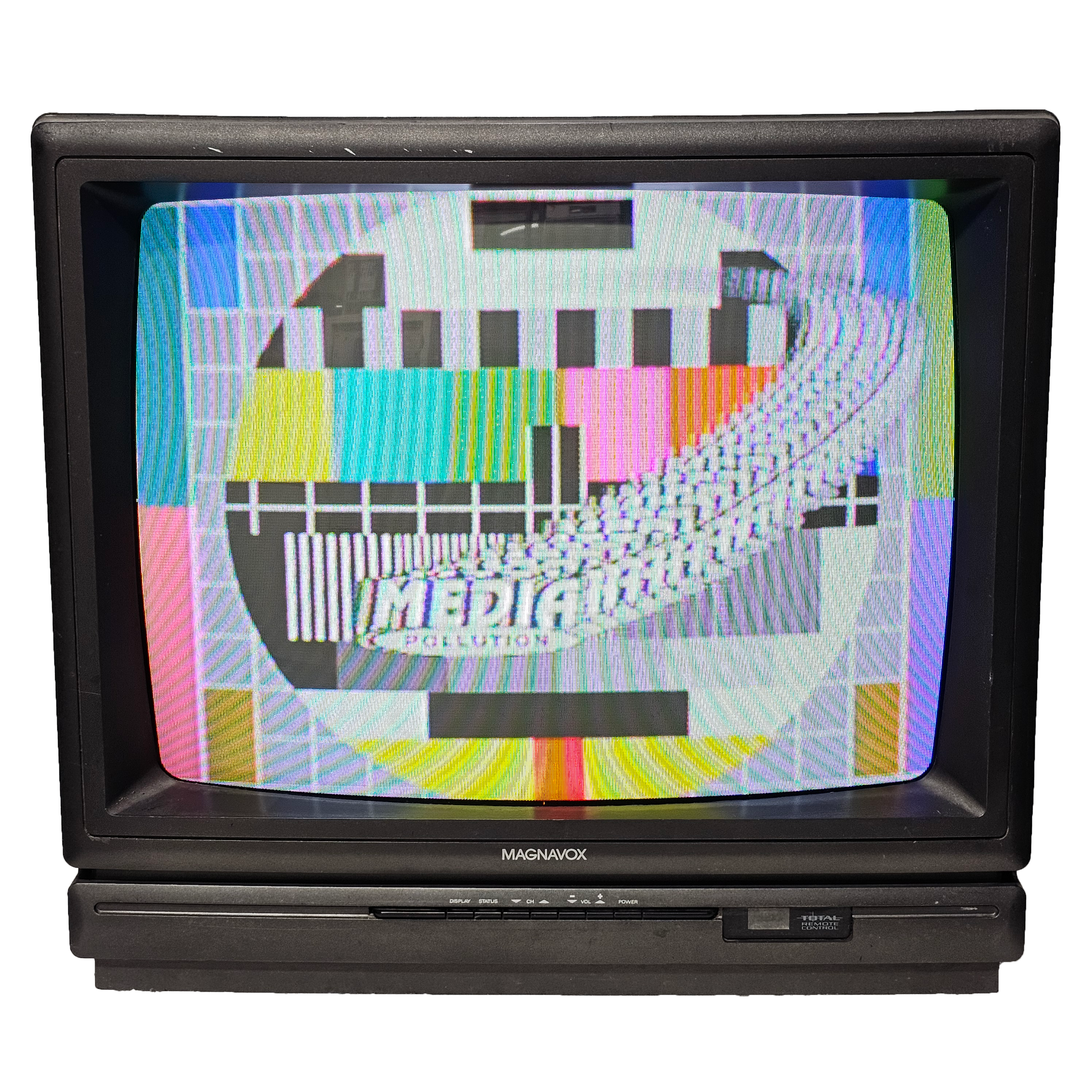 Magnavox RR1938-W121 Wood Color Retro TV Vintage Television 1980's 1990's