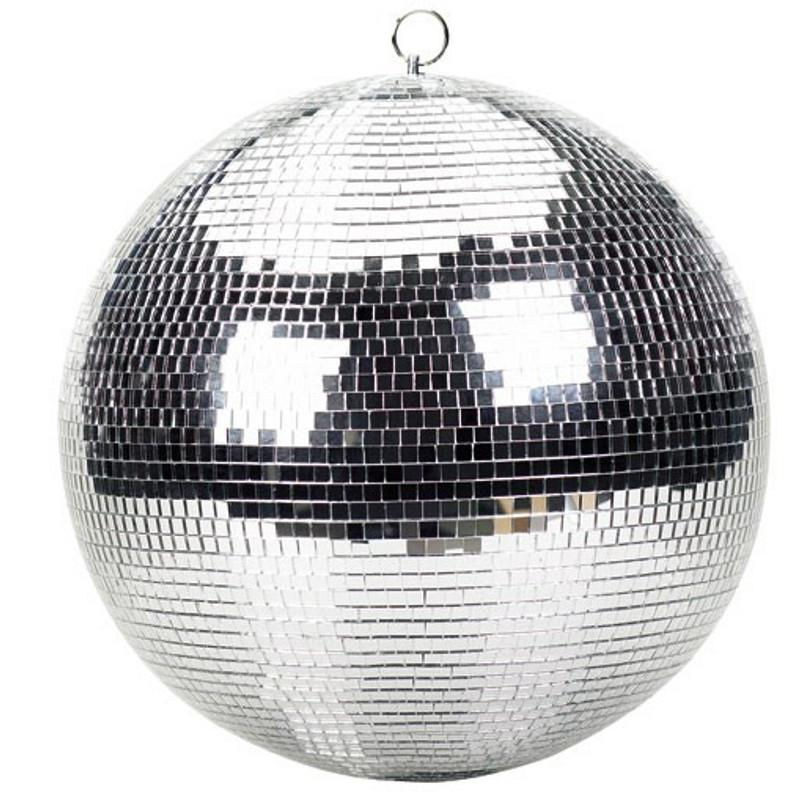 Reflective Disco Mirror Ball Prop Lighting Dance Party Silver 1950's 1960's 1970's 1980's 1990's 2000's