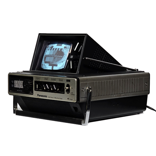 テレビ　Panasonic Panasonic TY-173P Pop Up Portable TV | mediapollution