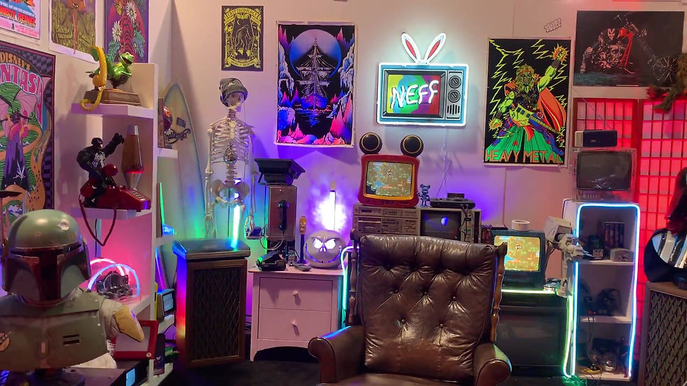Thumbnail: Vintage 80s 90s Bedroom Set