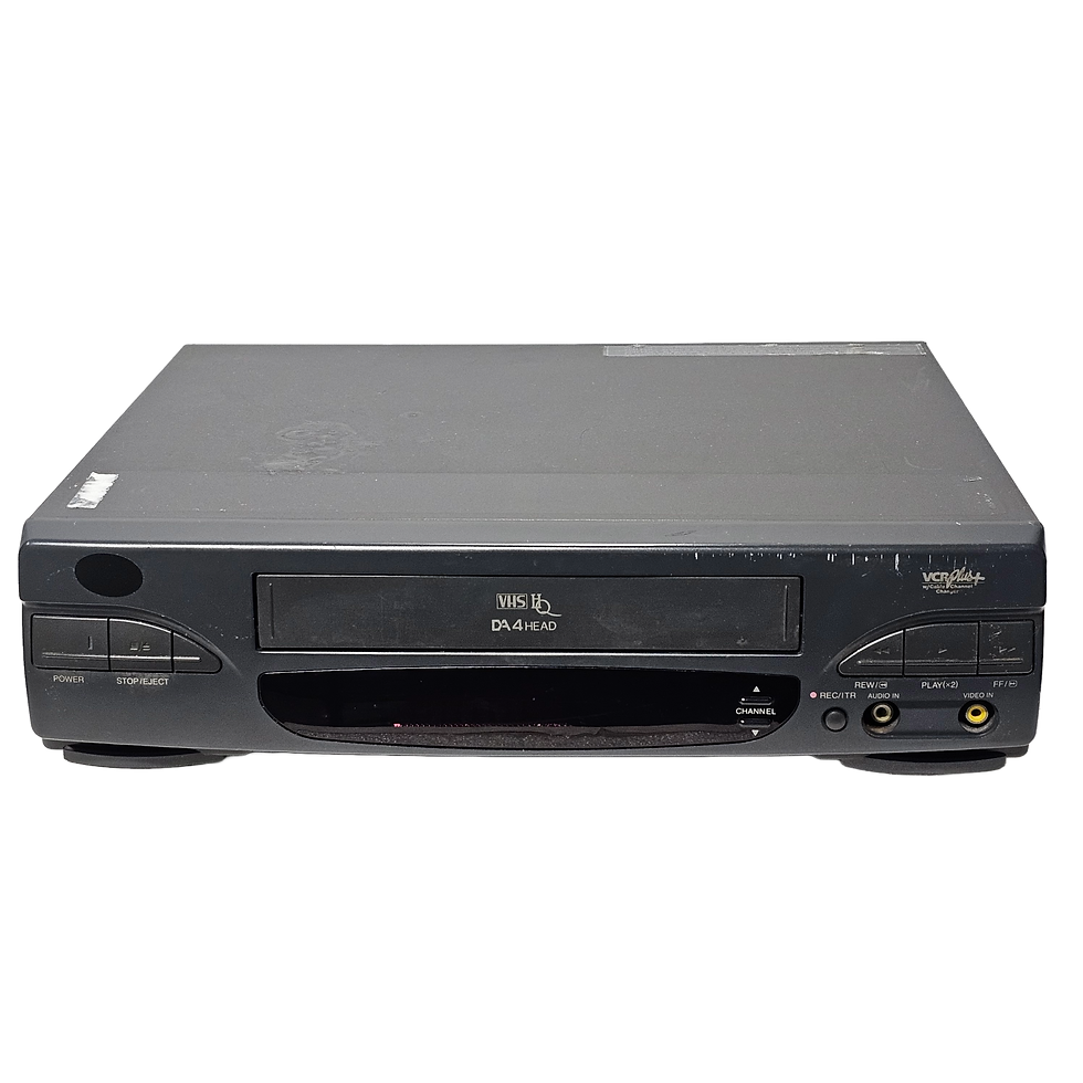 Thumbnail: Sears LXI 580.5514449 Black Retro Vintage VCR VHS Player 1990's Rental