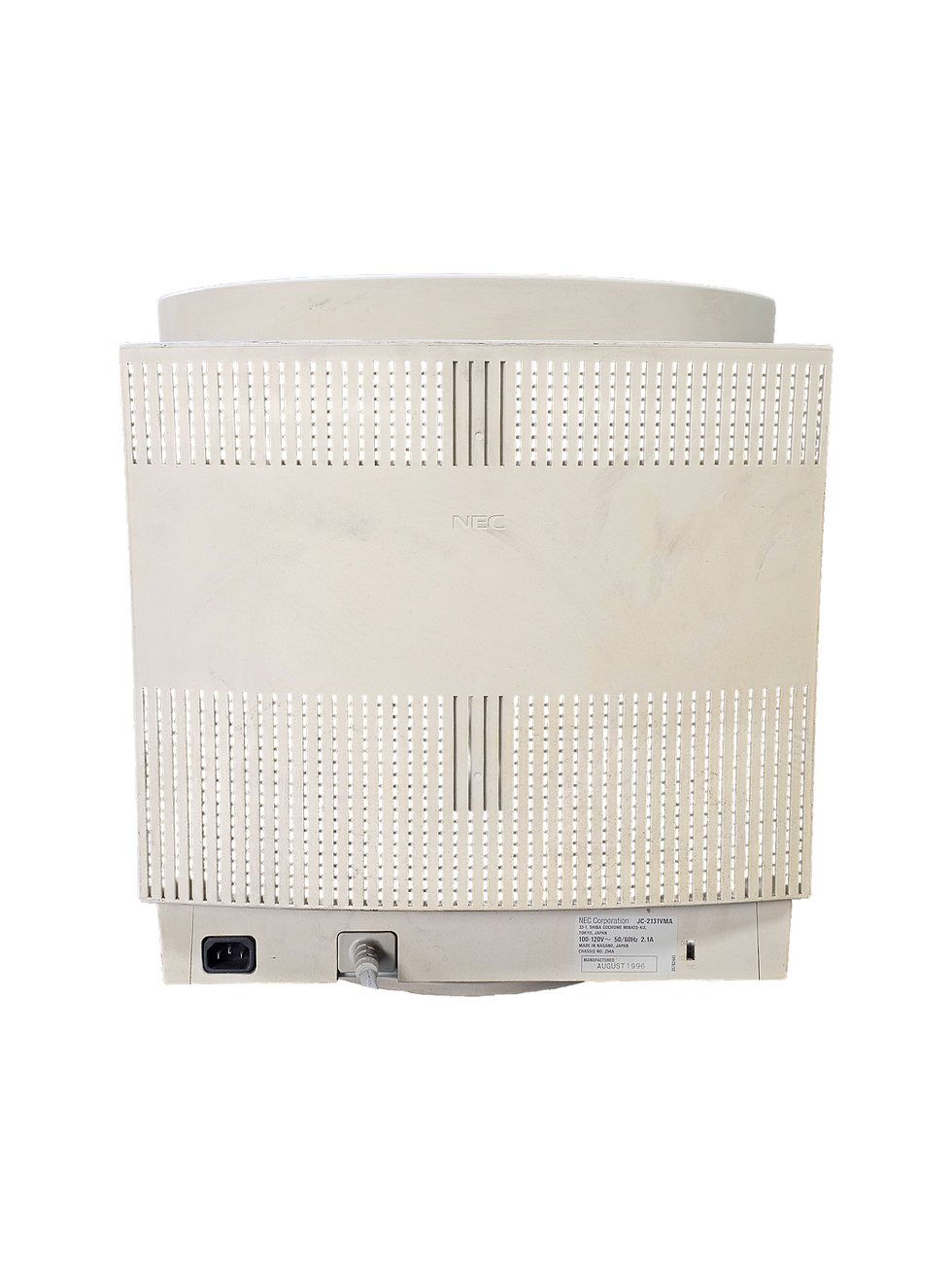 Thumbnail: NES JC-2131VMA Off White Color Retro Vintage Computer Monitor 1990's 2000's Prop Rental