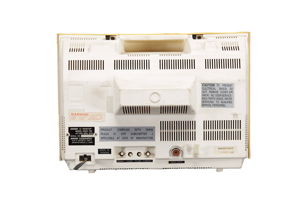 Thumbnail: Amdex Video 100 Black White 1960's 1970's Retro TV Vintage Television NYC Tristate Area Prop Rental