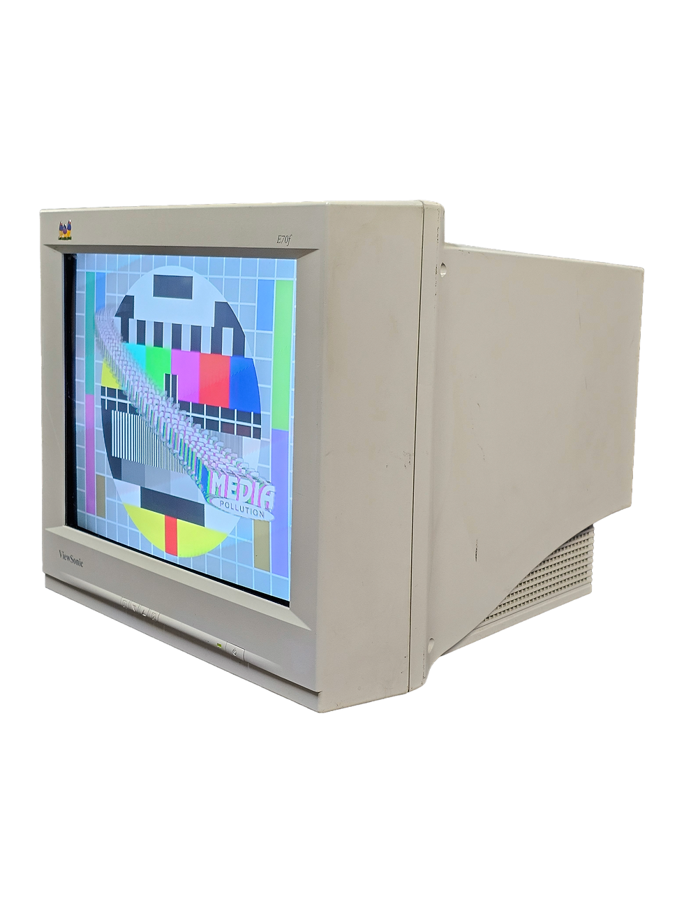 ViewSonic E70f Color Functional Retro TV Computer Vintage 2000's 1990's Monitor