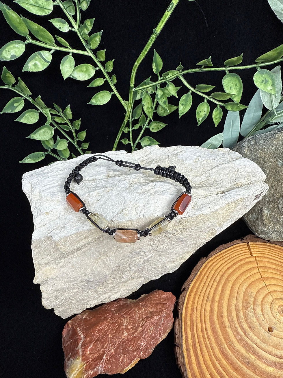Thumbnail: Energy Boost Men's/Unisex Adjustable Bracelet