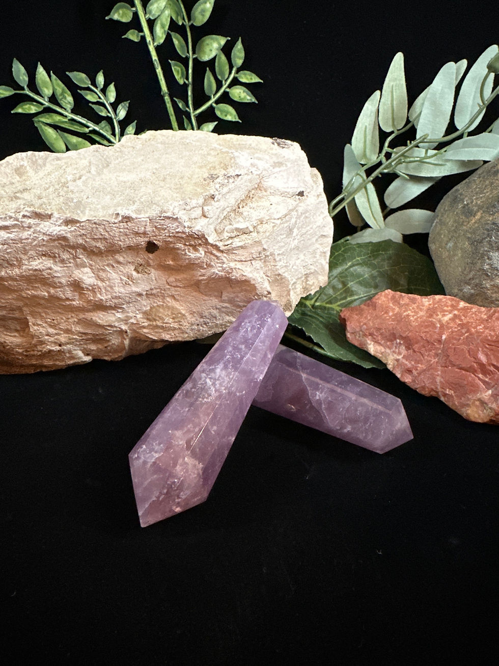 Thumbnail: Amethyst Crystal Wand Double Point Generator